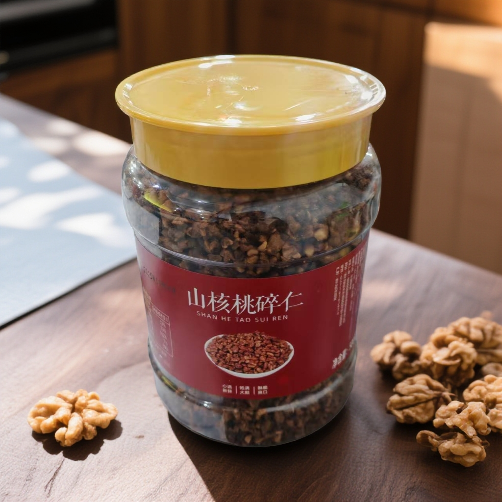 罐装山核桃仁碎500g