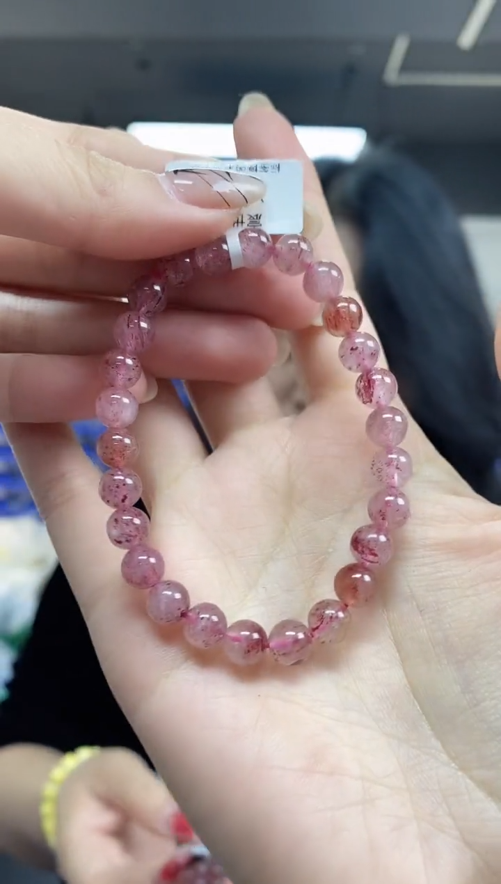 【闪购商品】水晶手串未镶嵌多样性发其一颜色微差