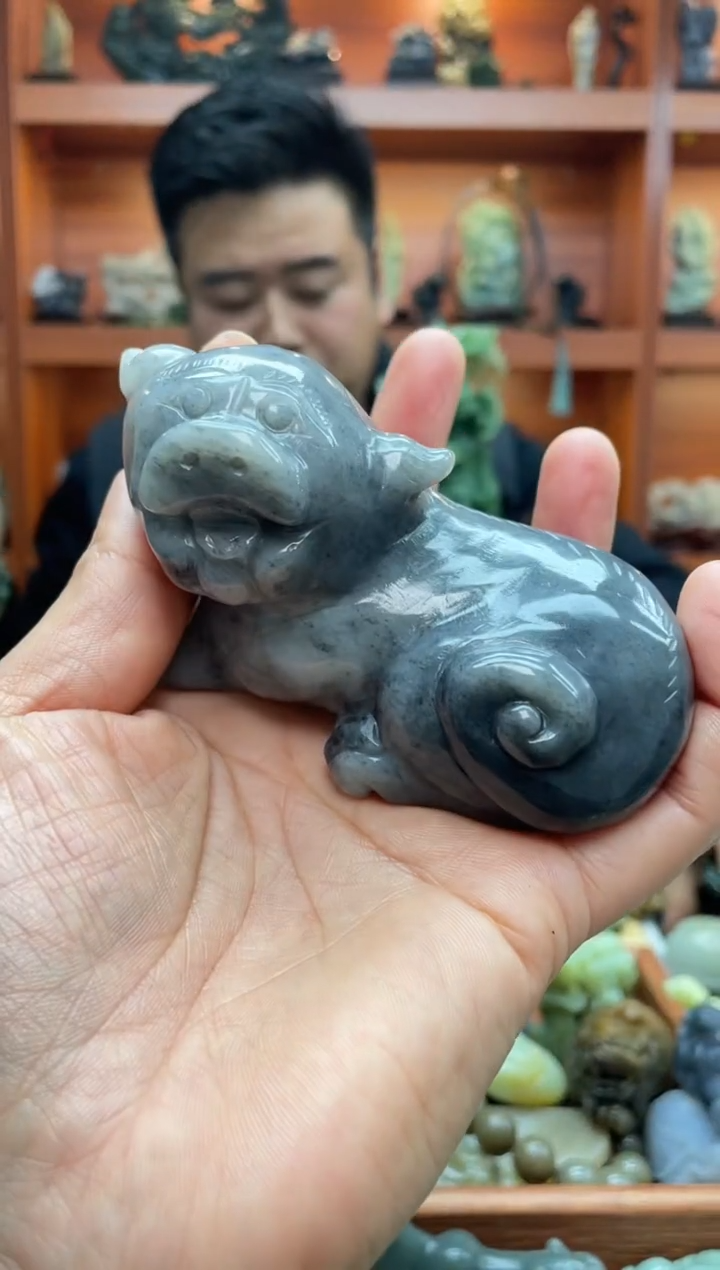 未镶嵌和田玉摆件1