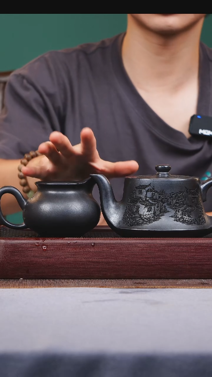 茶壶紫砂宜兴原矿紫砂作品