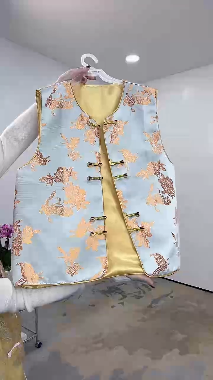 YEVACHAO女士时尚搭配马甲背心3xl