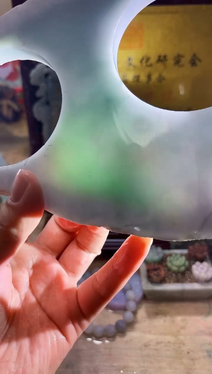 未镶嵌挂件翡翠A货常星8084