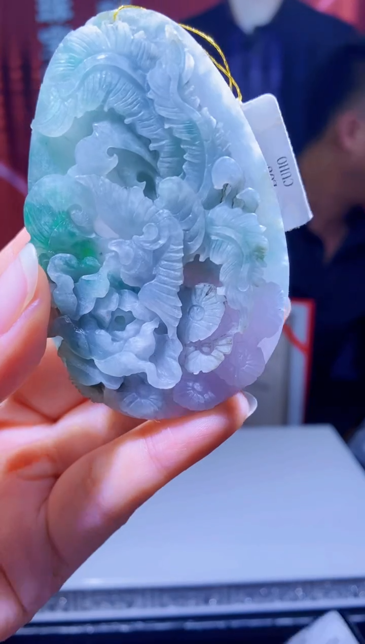 定制翡翠未镶嵌LL翡翠毛货CYL-29