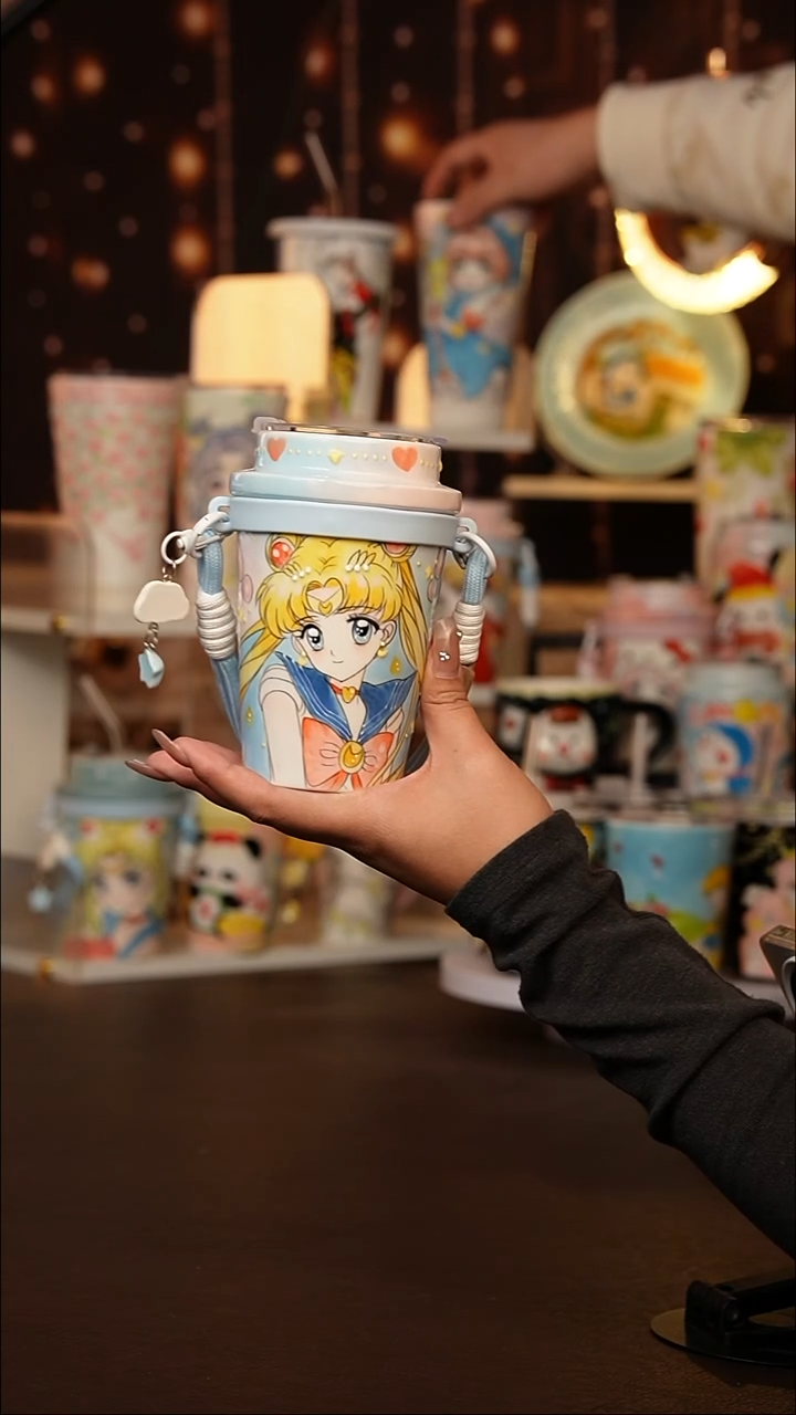 (玉泥）景德镇手工手绘文创陶瓷杯
