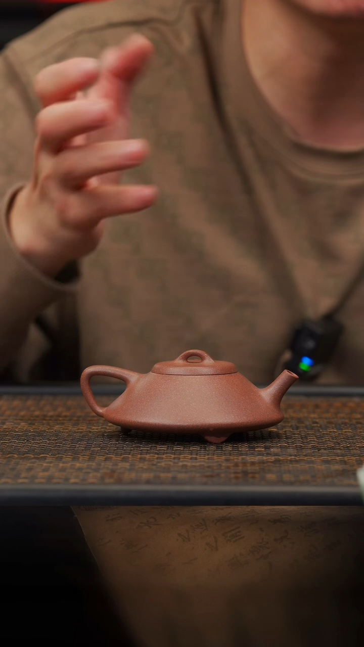 【闪购商品】紫砂茶壶29空山造器 桃花泥/合瓢