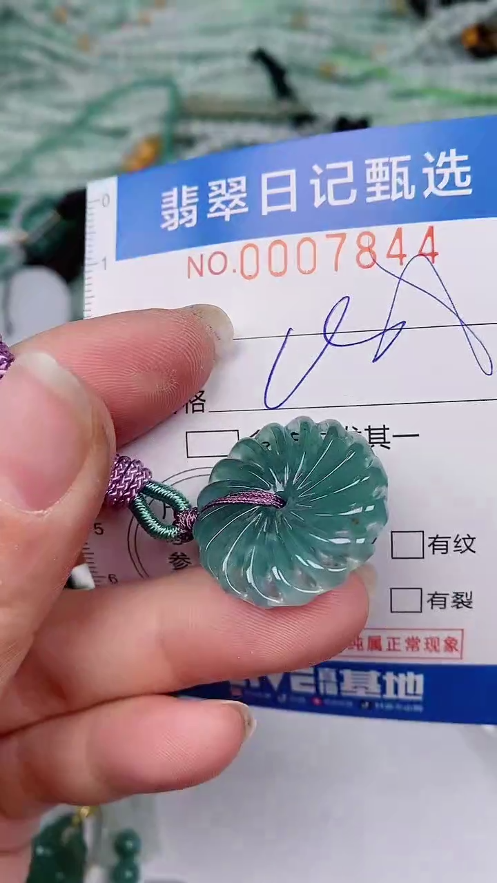 【闪购商品】翡翠颈饰未镶嵌00007844