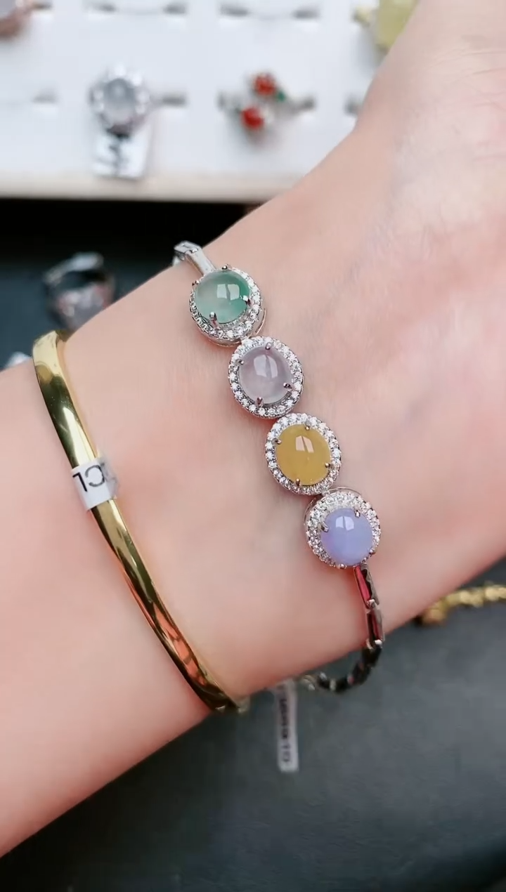 【闪购商品】翡翠戒指银S925镶嵌.....