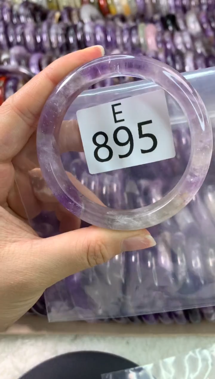 【闪购商品】水晶水晶手镯E未镶嵌895-58