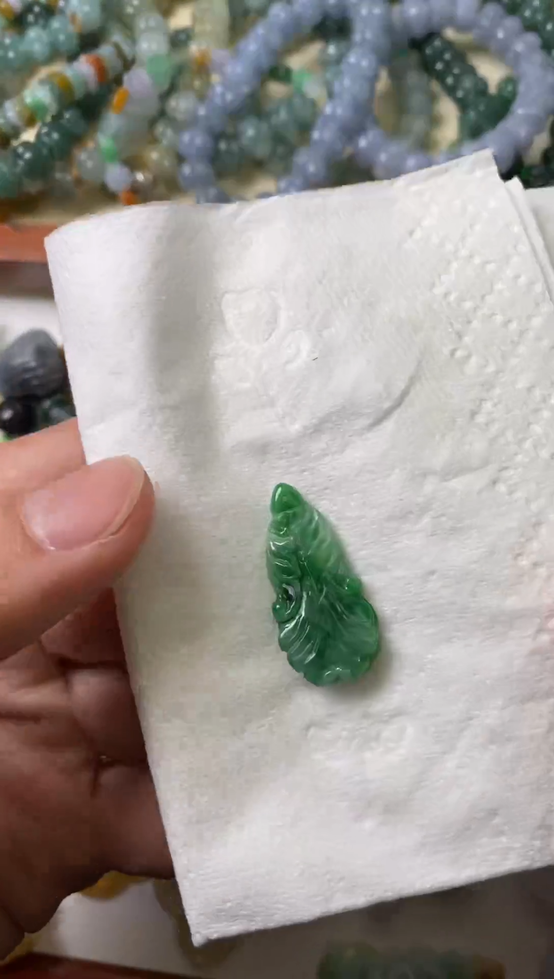 【闪购商品】翡翠颈饰未镶嵌【闪购商品】 天然翡翠