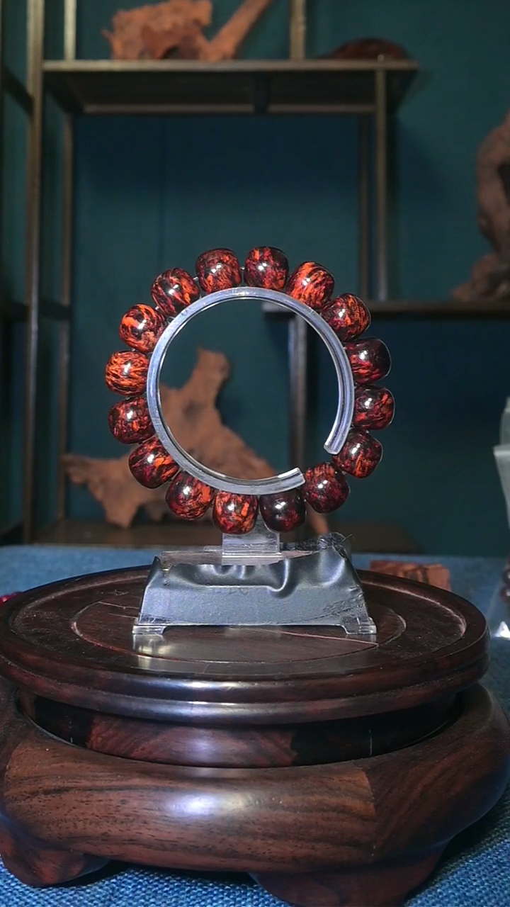 手串/手链黄花梨/降香黄檀小*海南土埋红降1314