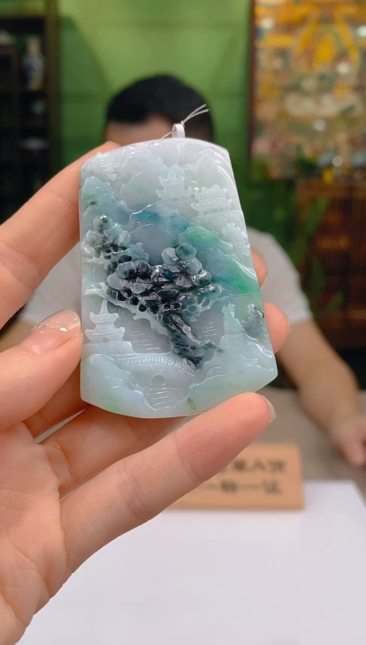 颈饰未镶嵌翡翠翡翠A货JYT008