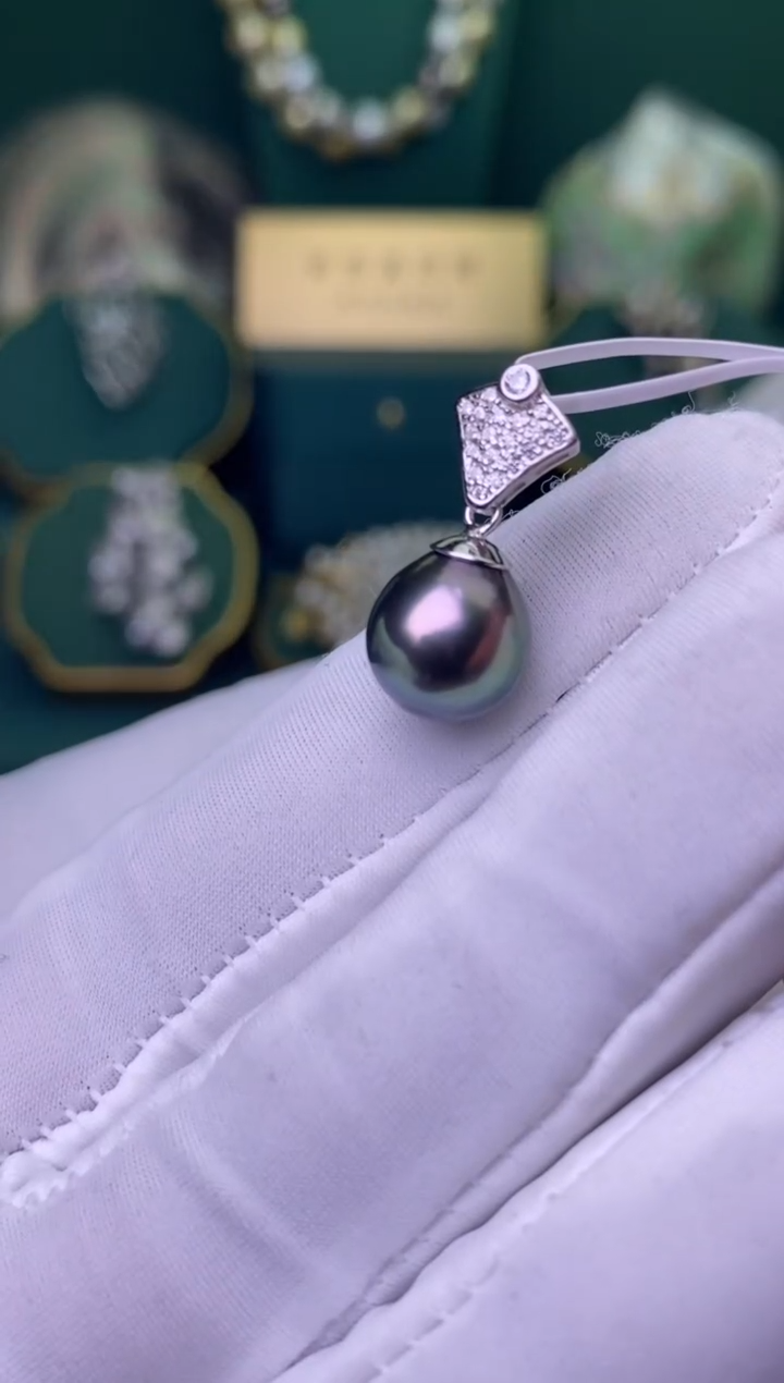 【闪购商品】海水珍珠颈饰银S925镶嵌1