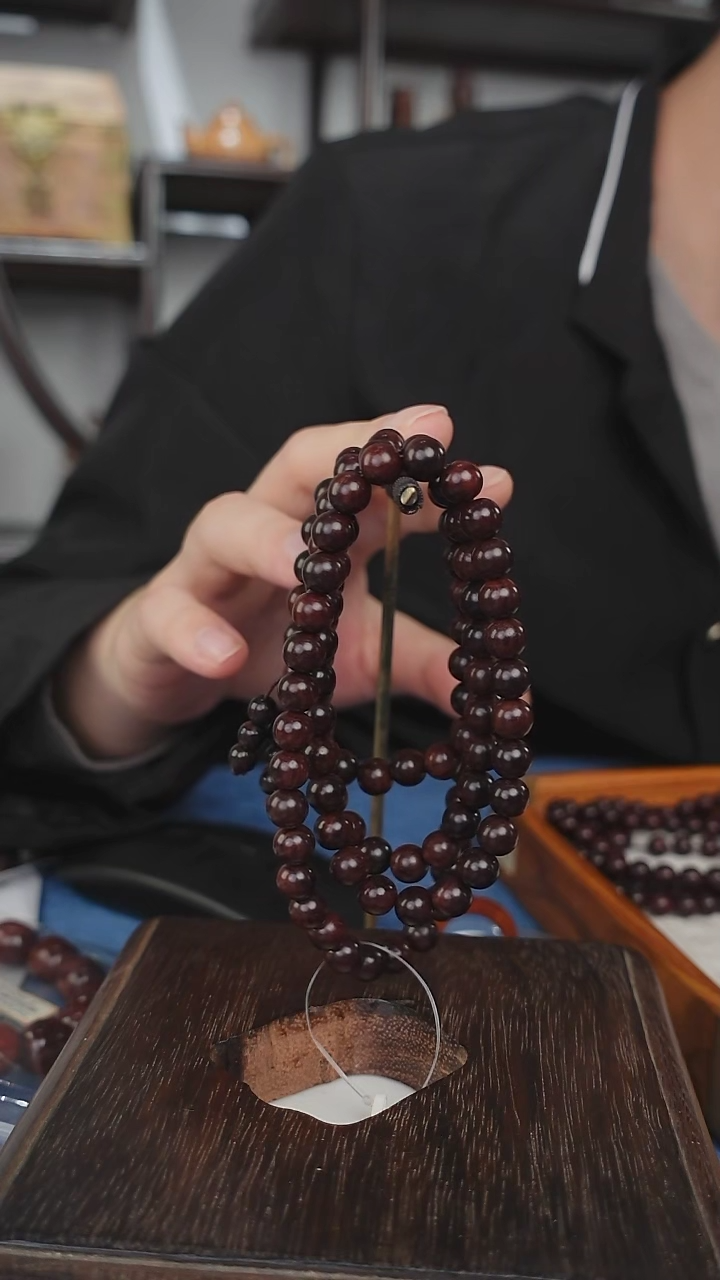 【闪购商品】木本降真香红降花梨公0.8长串108