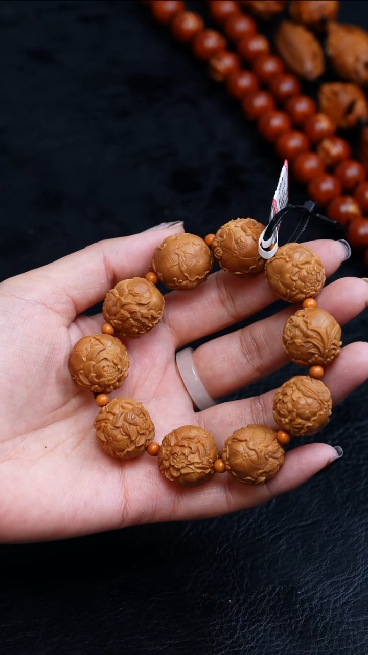 【闪购商品】橄榄核手串/手链20荷塘夜色