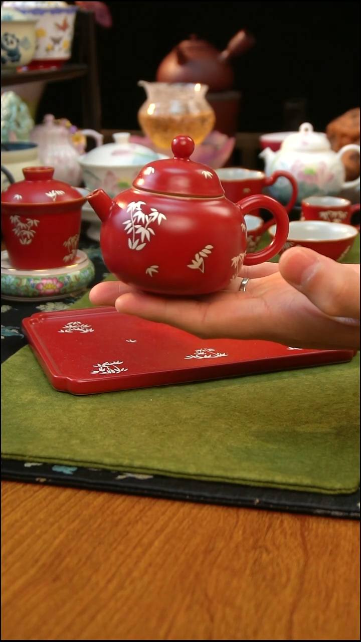 专做手绘和手工茶具的直播间