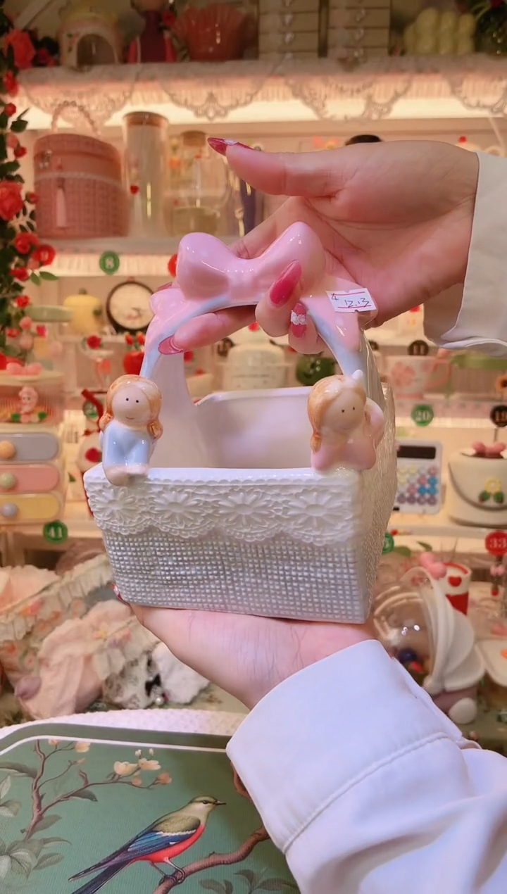 天使提篮——手工制作品质好！