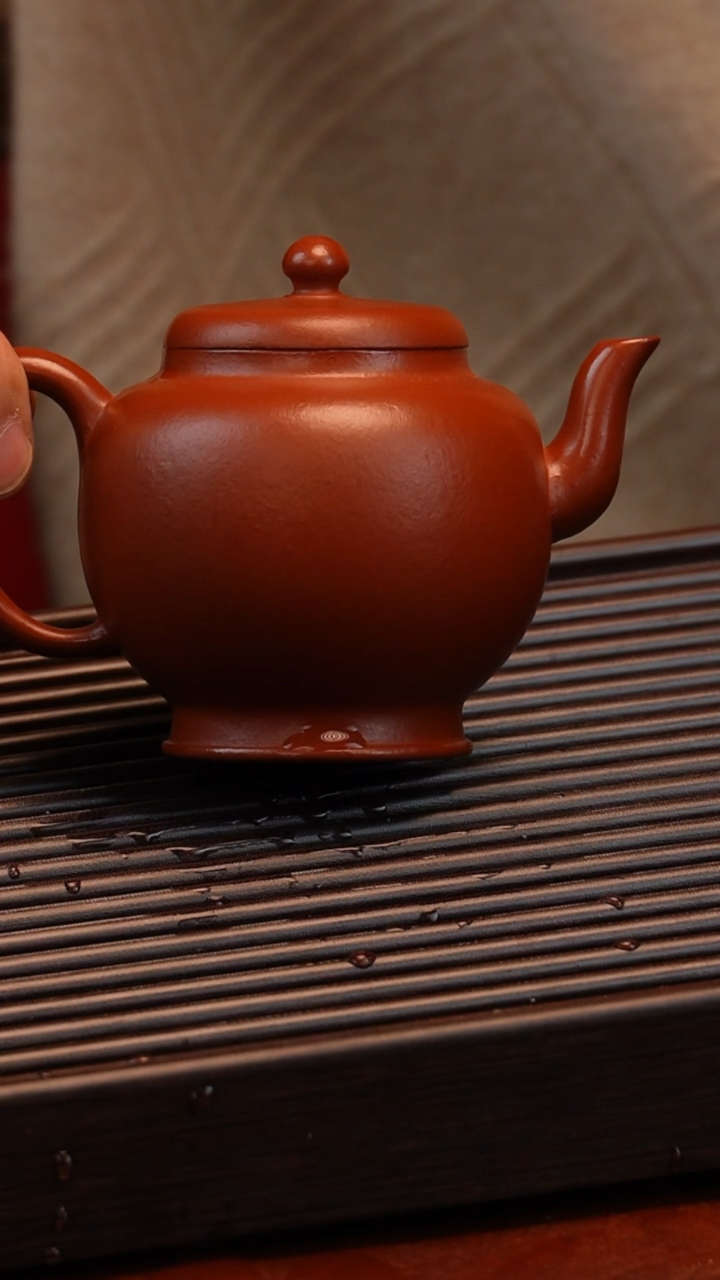 【闪购商品】紫砂茶壶朱泥高宫灯