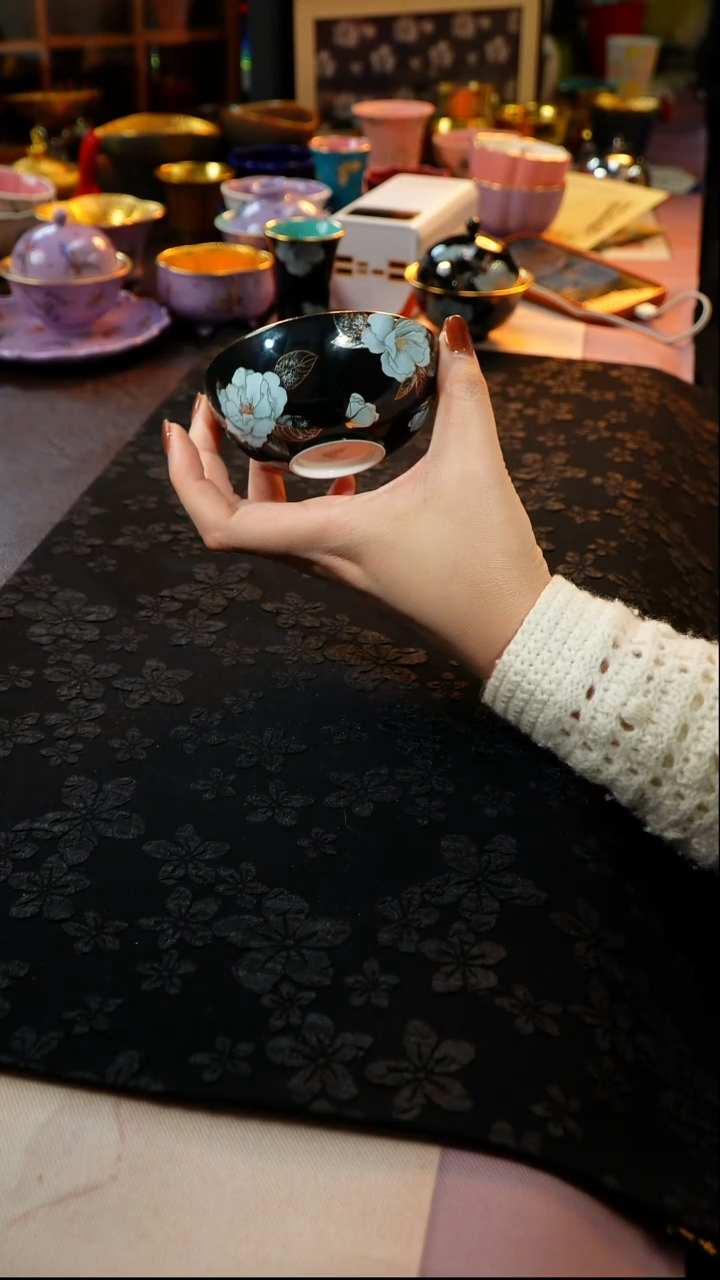 茶杯紫砂【宜景窑系列】杯子