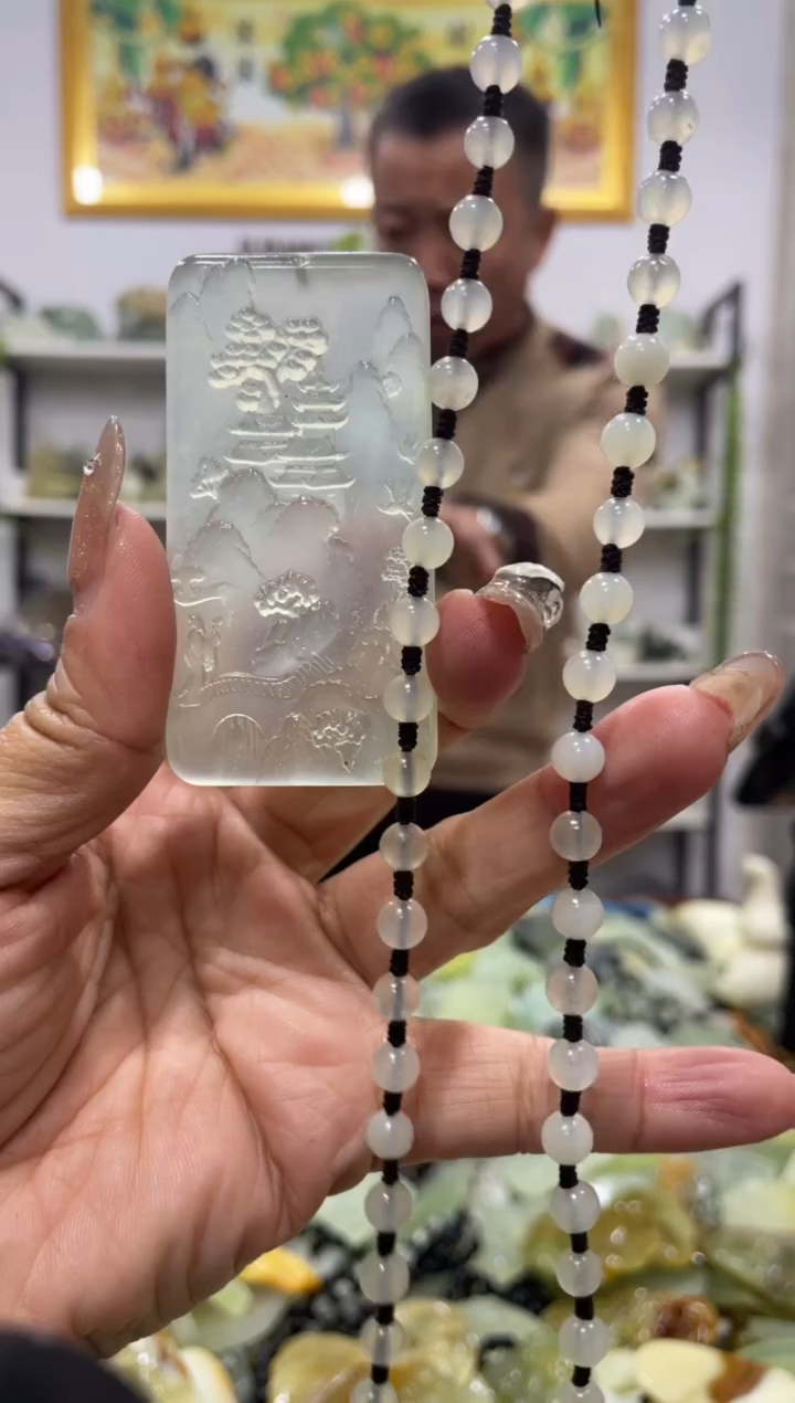 【闪购商品】岫玉吊坠未镶嵌           