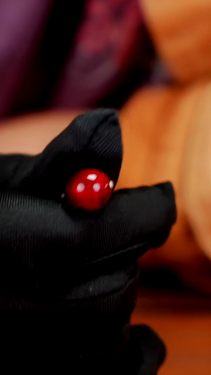 疯子大漆赤宝砂12mm