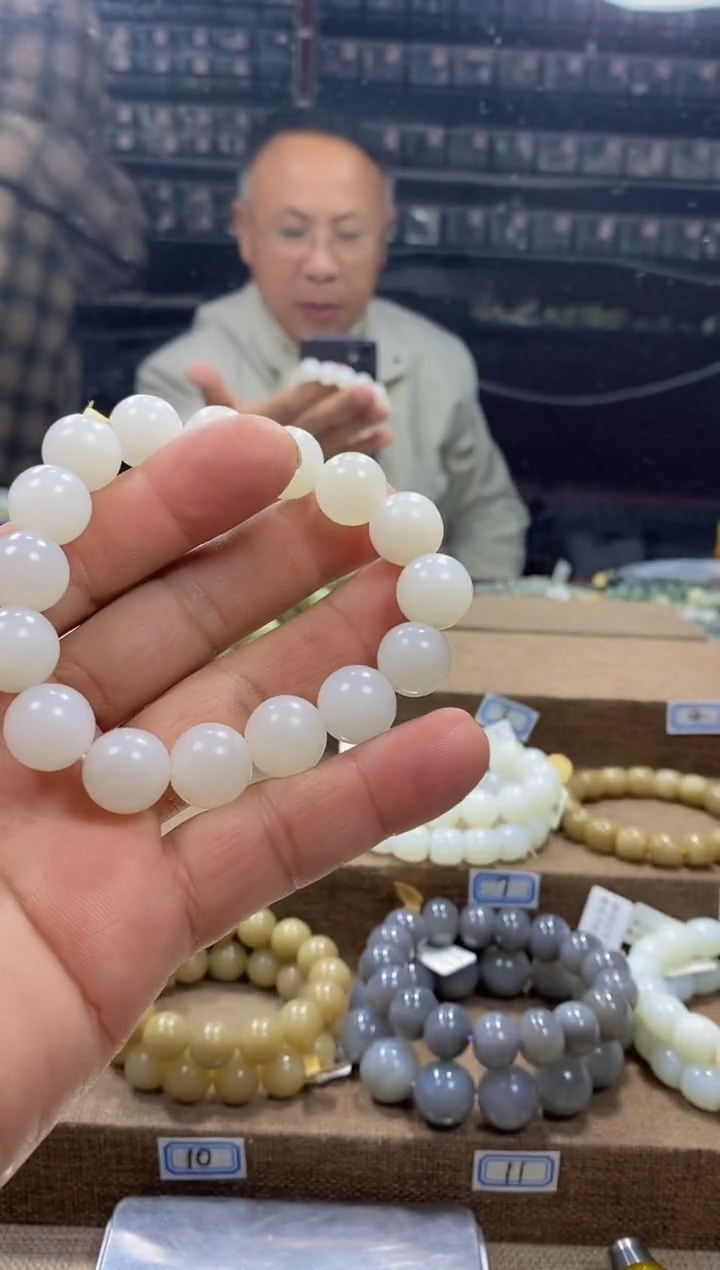 【闪购商品】和田玉（糖玉）手链未镶嵌，