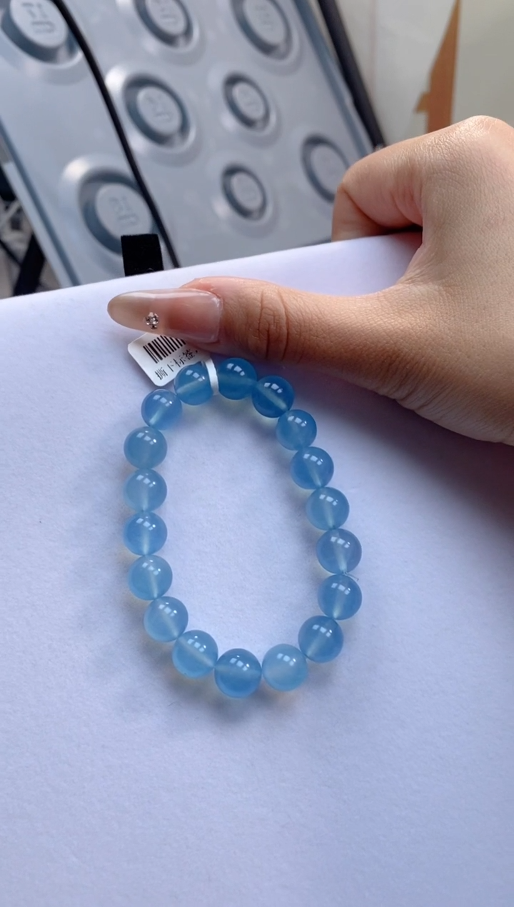 【闪购商品】水晶手串未镶嵌海蓝宝