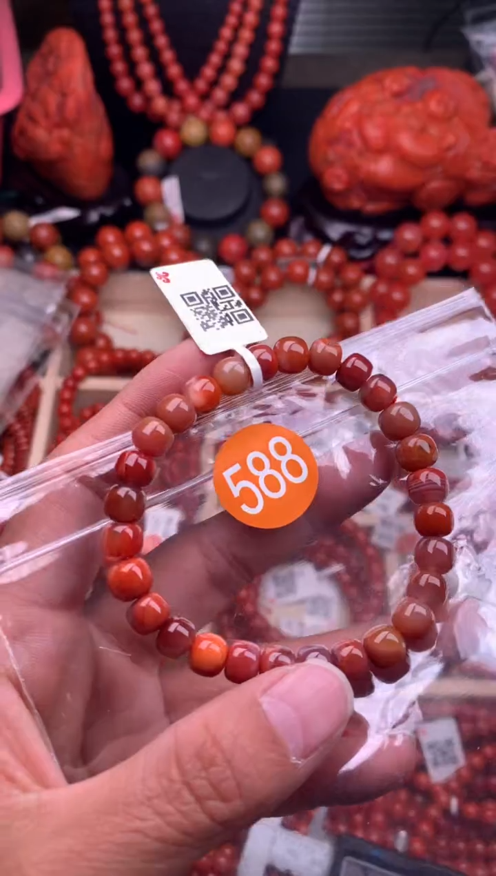 【闪购商品】南红玛瑙珠宝奇石未镶嵌588-7