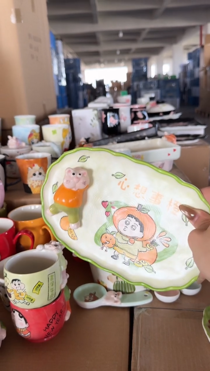 瓷【唯品瓷】手工手绘餐具