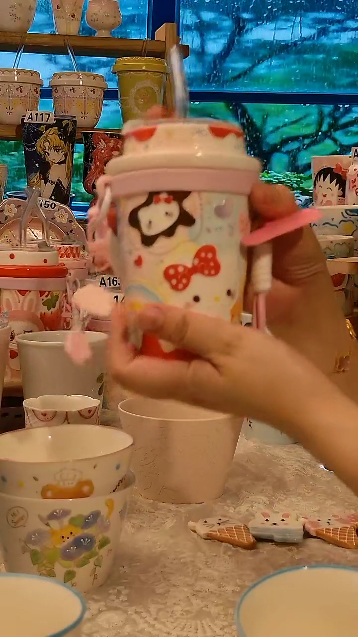 陶瓷景德镇手绘陶瓷杯