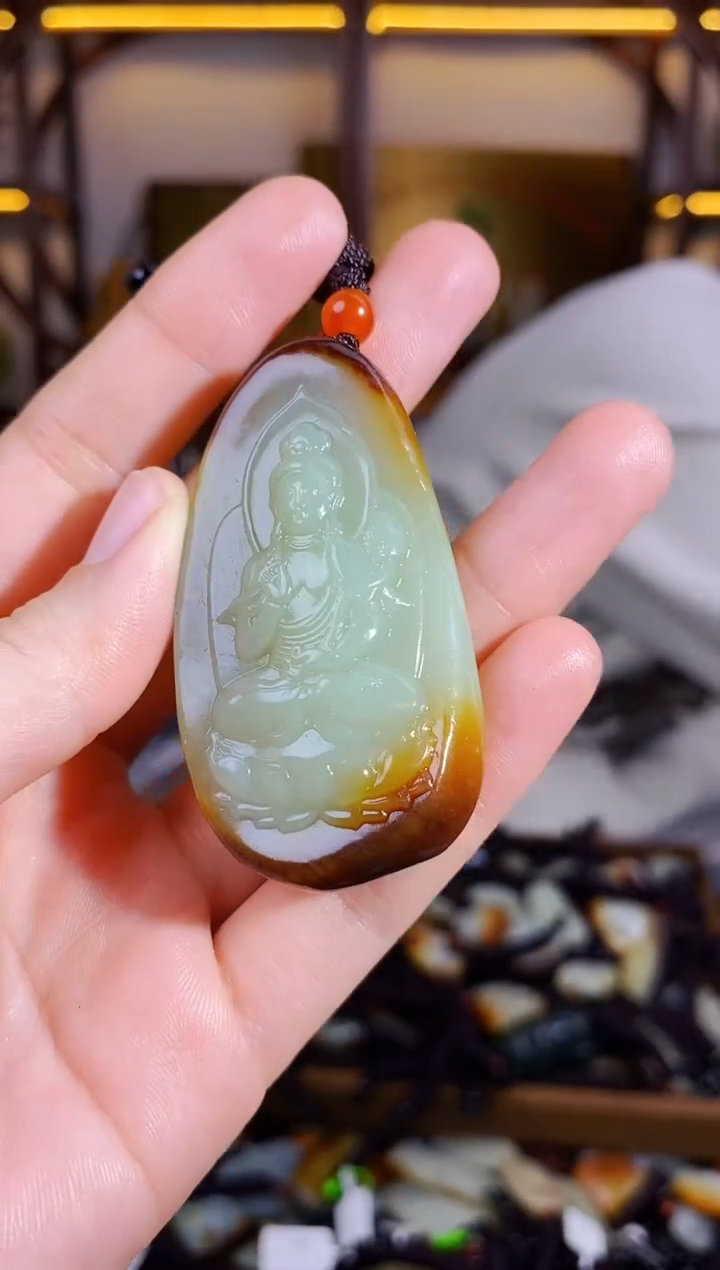 【闪购商品】和田玉颈饰未镶嵌1