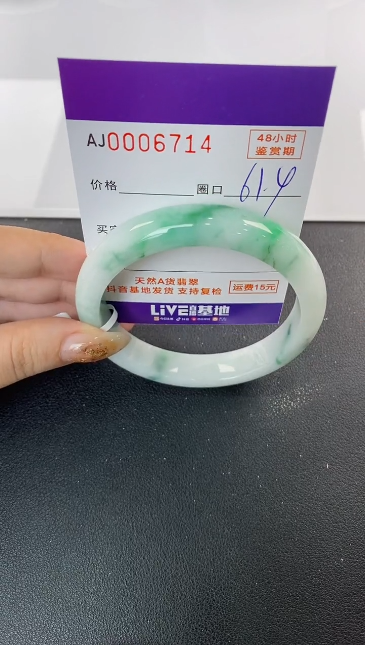 未镶嵌手镯翡翠天然A货翡翠