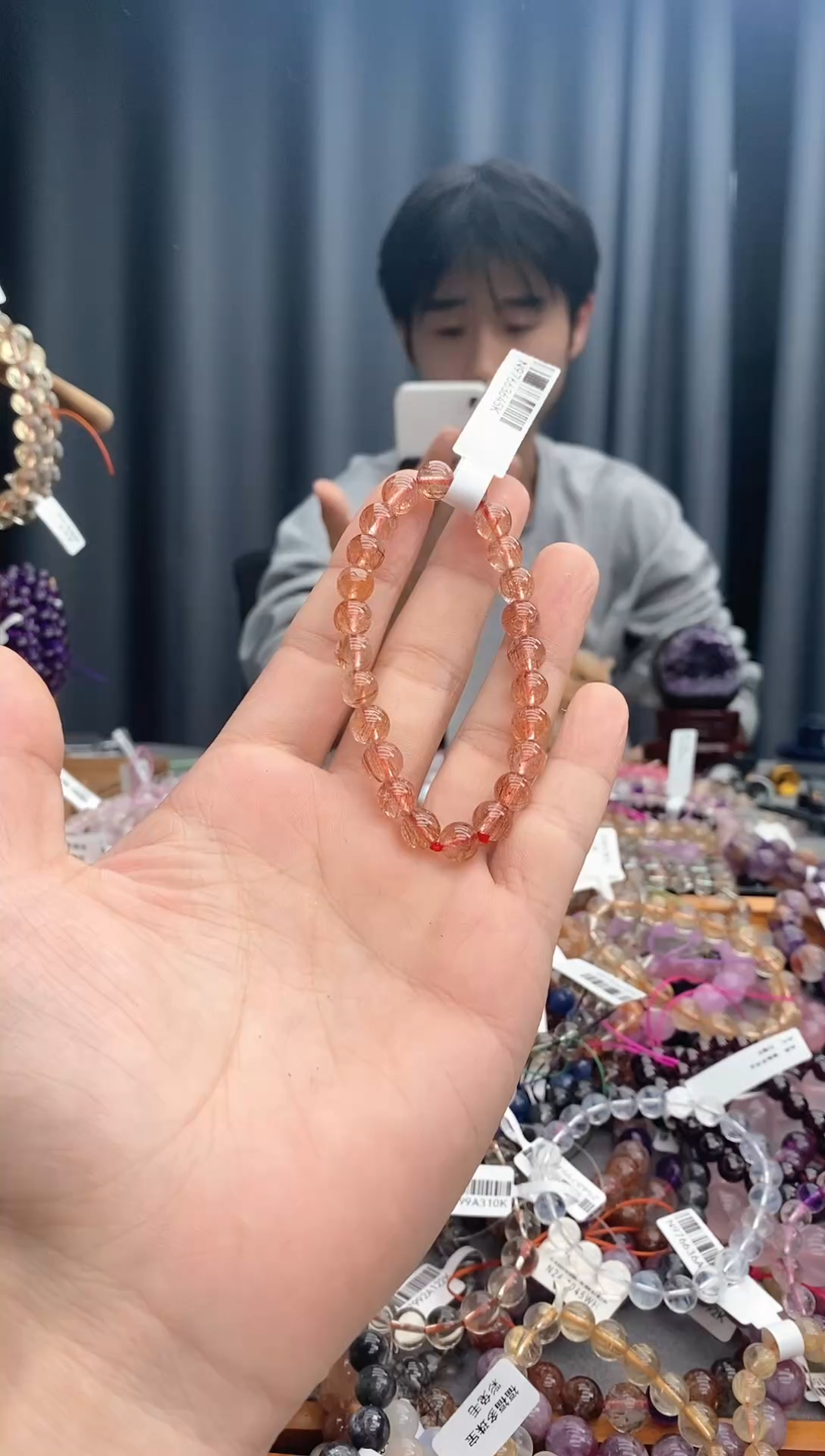 【闪购商品】水晶手链未镶嵌发晶