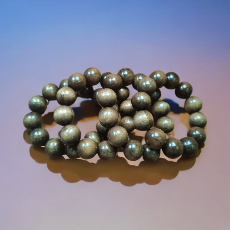 A622金丝楠黑金卡2.0单圈手串