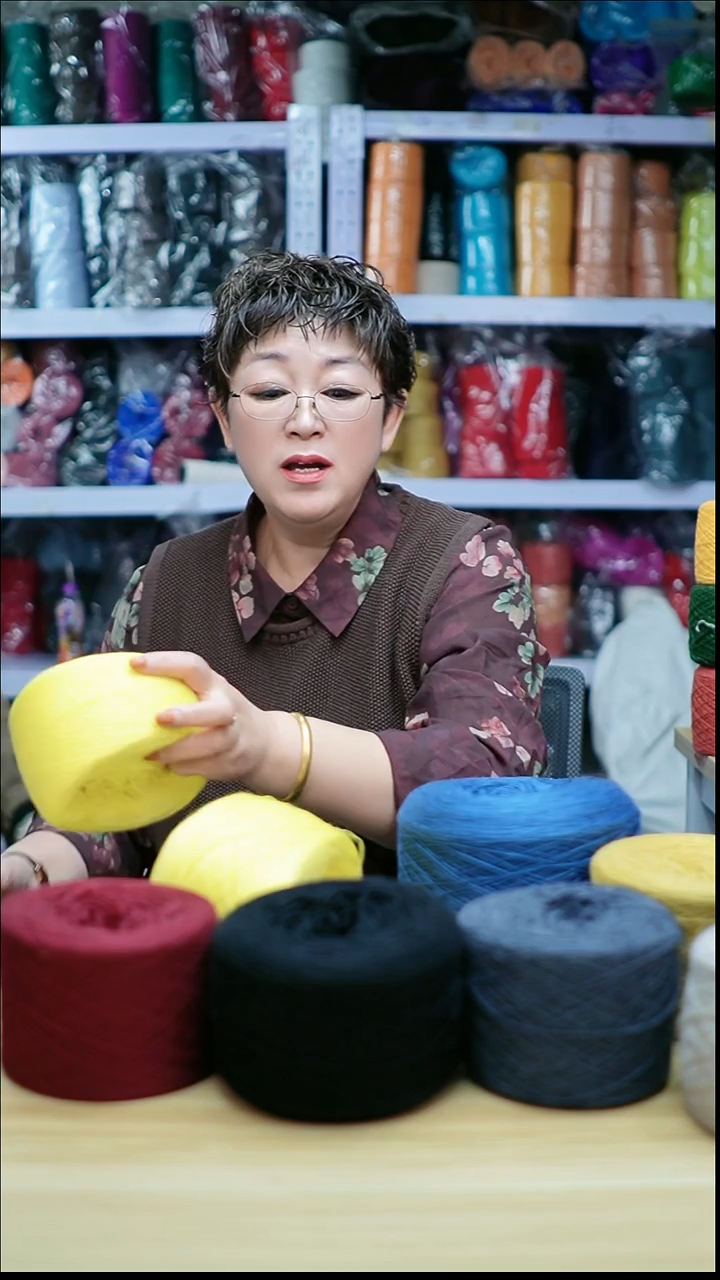 羊毛欢姐手编线B110