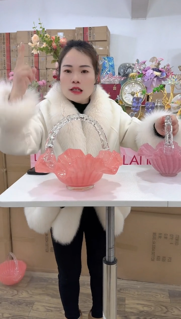 【闪购商品】无铅玻璃甄选花器-j-早 大号