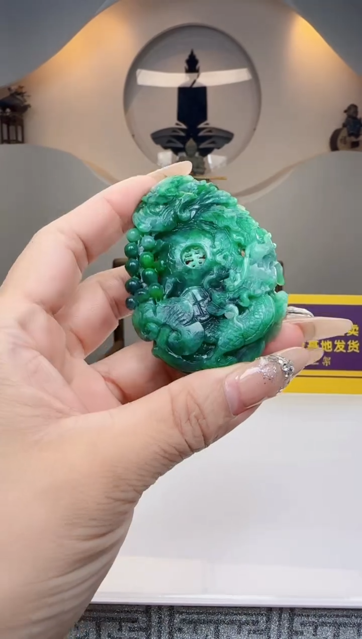 定制翡翠未镶嵌Q61136翡翠