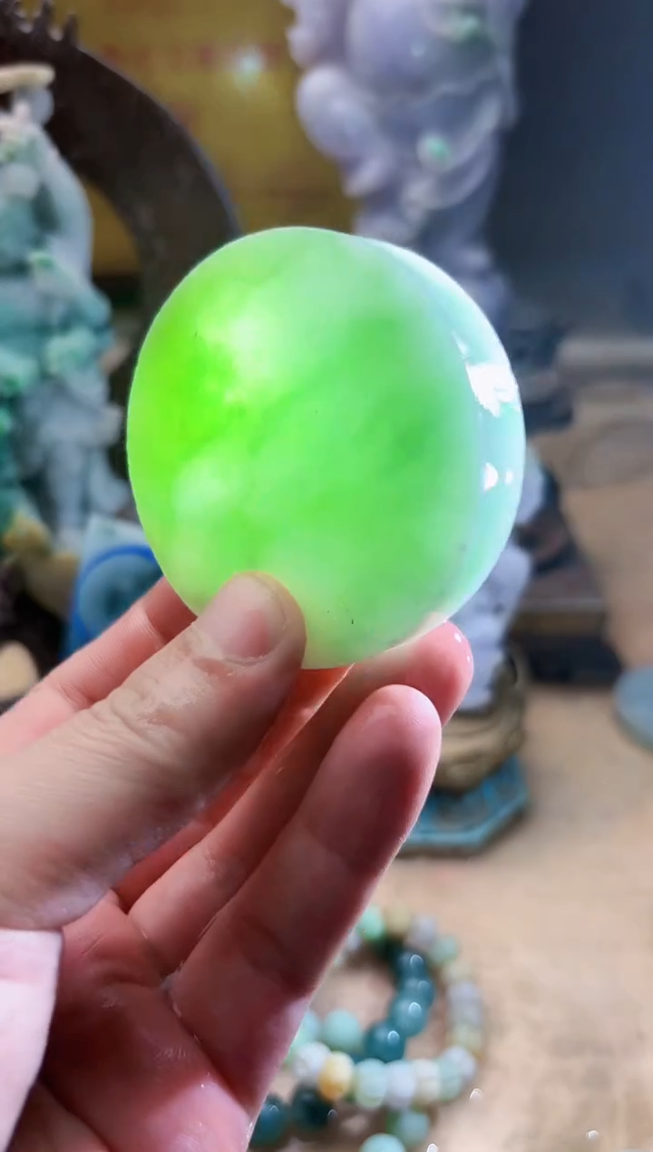 未镶嵌挂件翡翠A货张麦9552