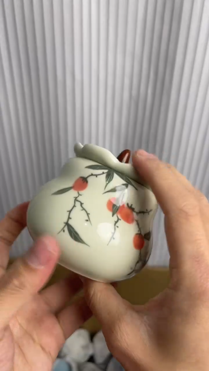 【闪购商品】瓷片手绘主人杯*茶具茶杯配件*