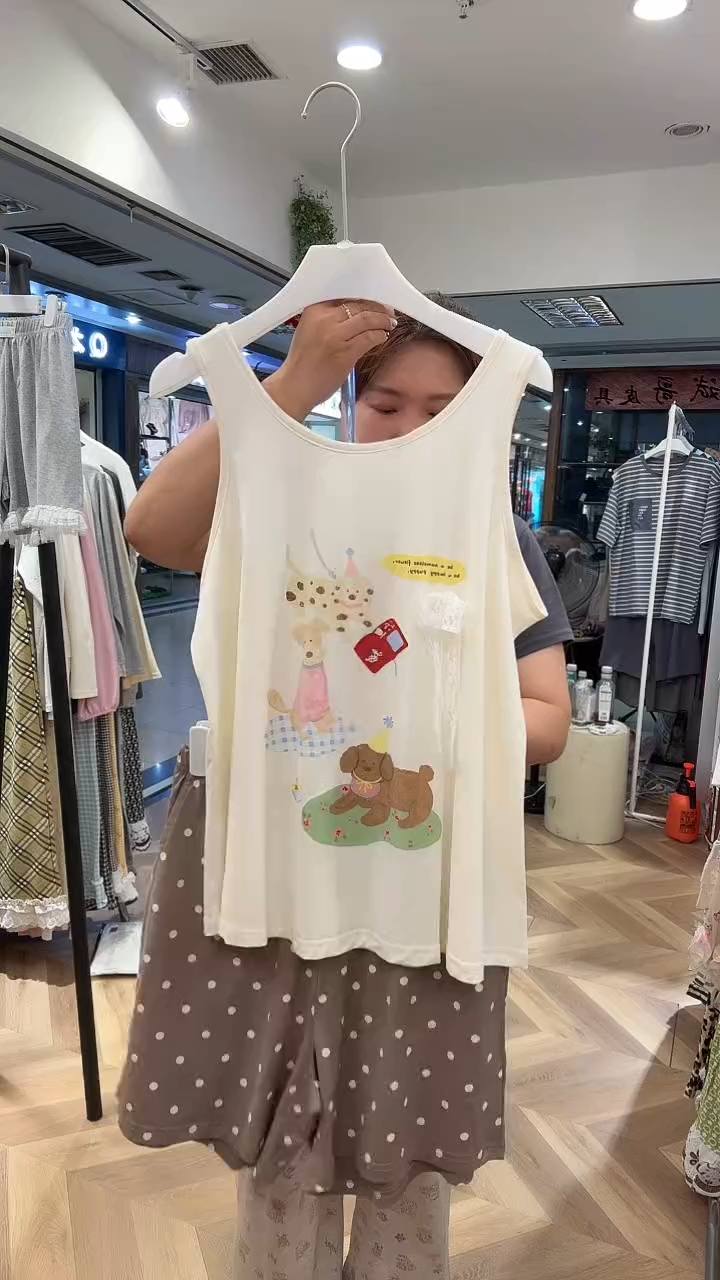 棉吊带短裤150斤以下