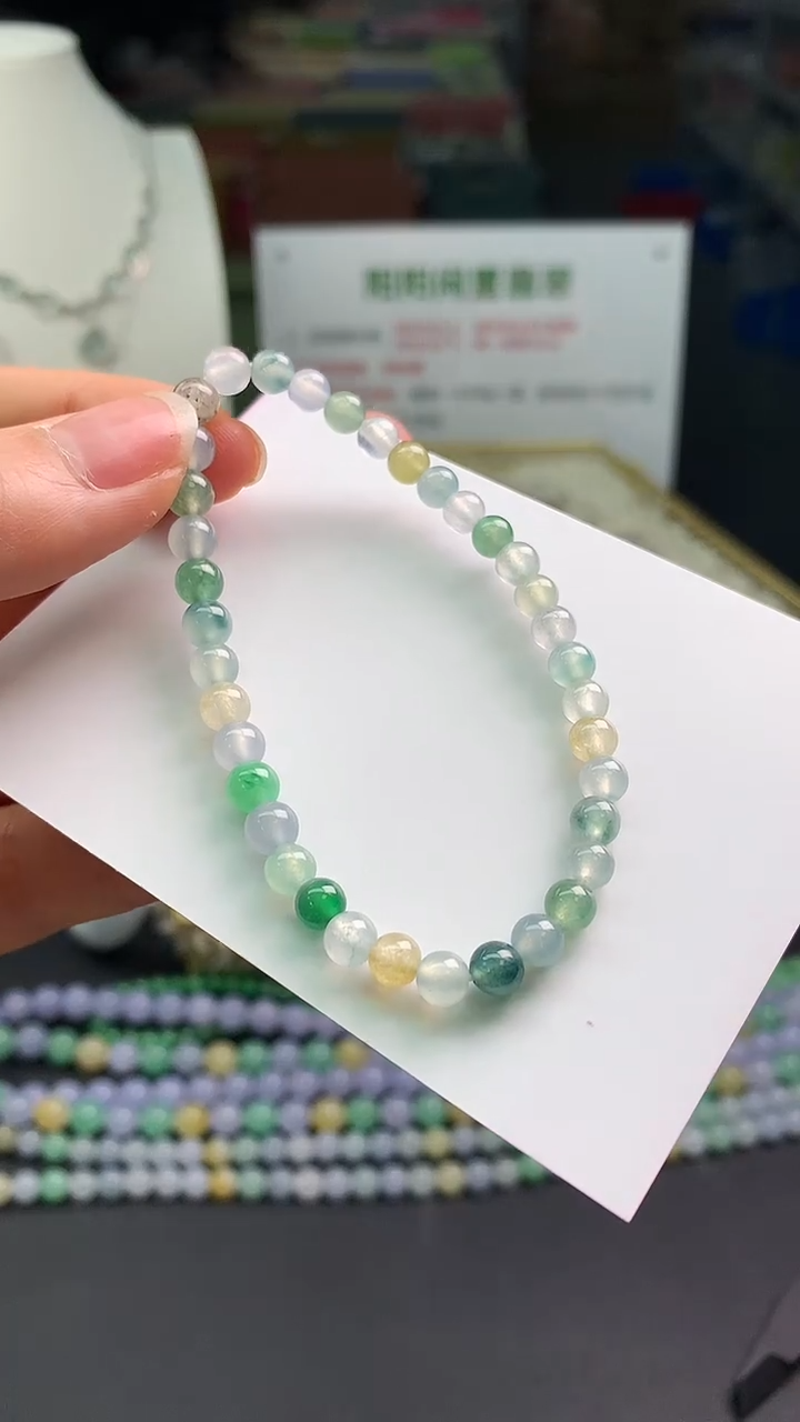 【闪购商品】翡翠颈饰未镶嵌翡翠手串|不退不换