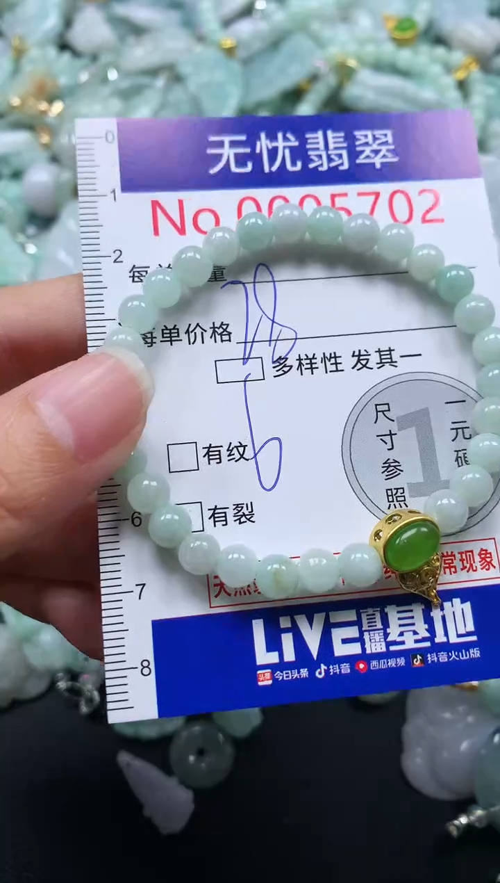 颈饰未镶嵌翡翠5702