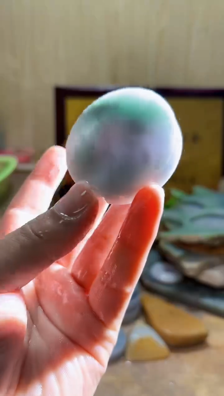 未镶嵌挂件翡翠A货常星3455