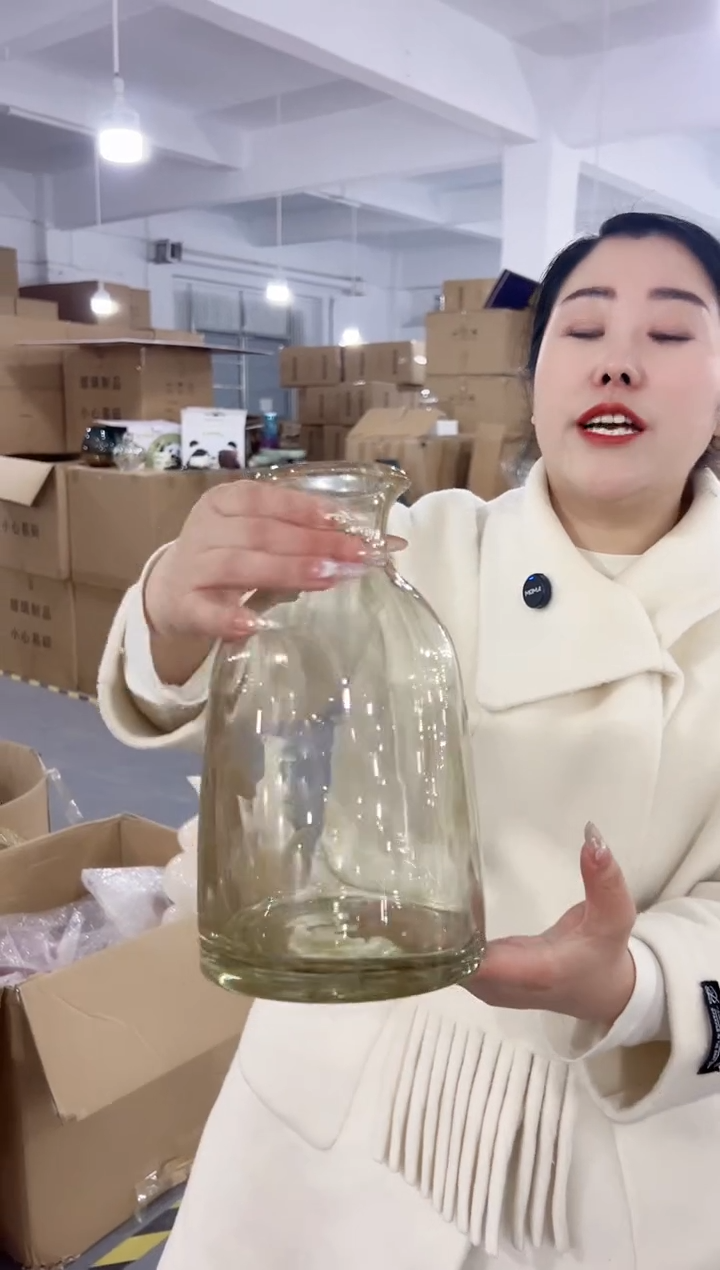 【闪购商品】玻璃花伴你花瓶微瑕-4HL3