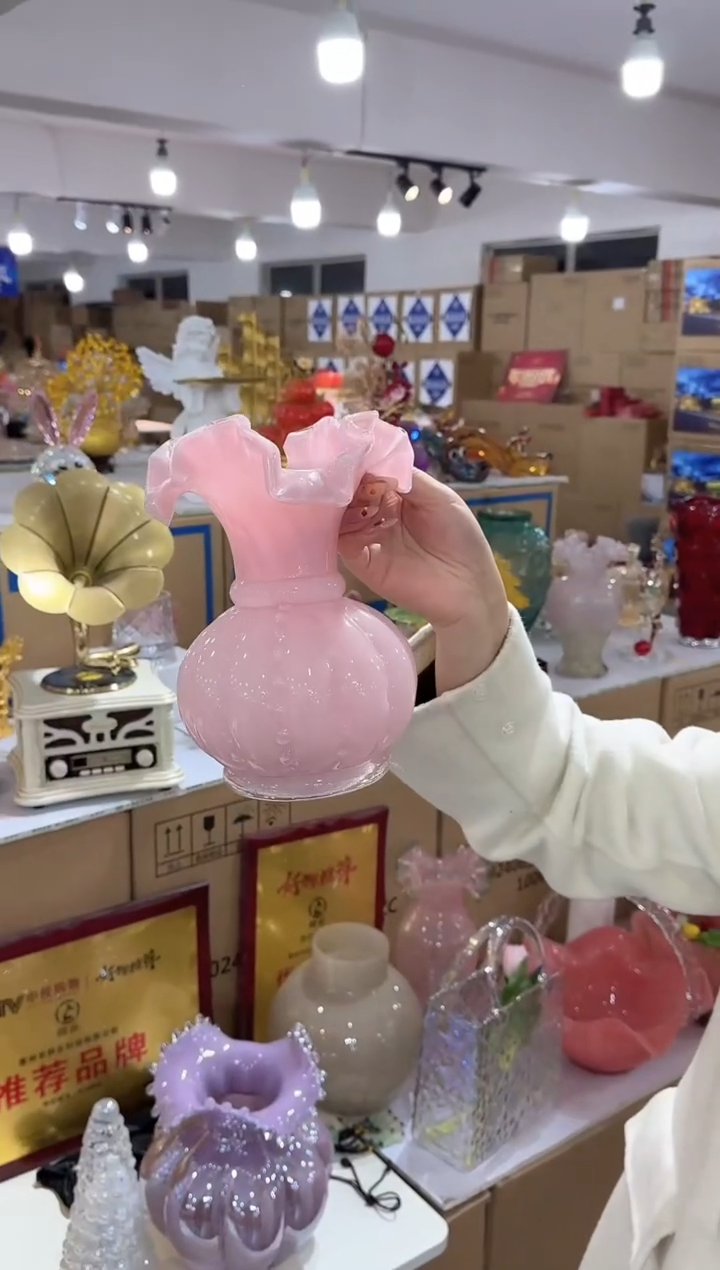 【闪购商品】琉璃昕洋花器C-品32