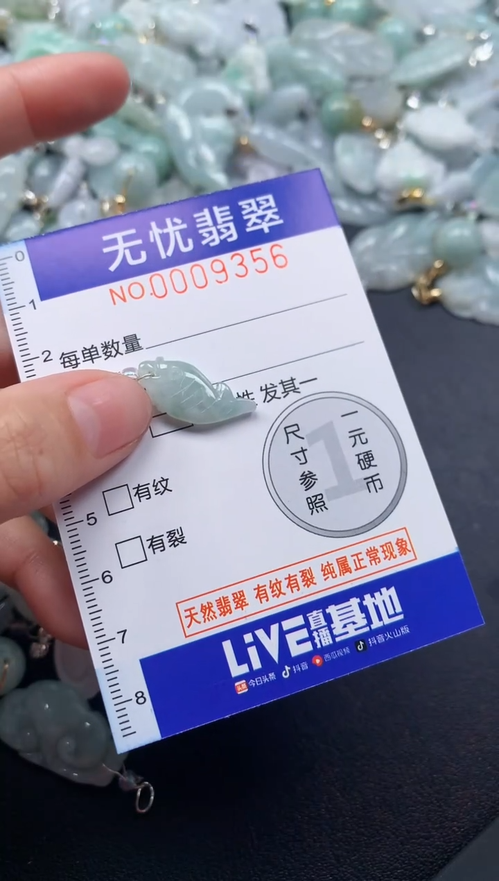 颈饰未镶嵌翡翠9356