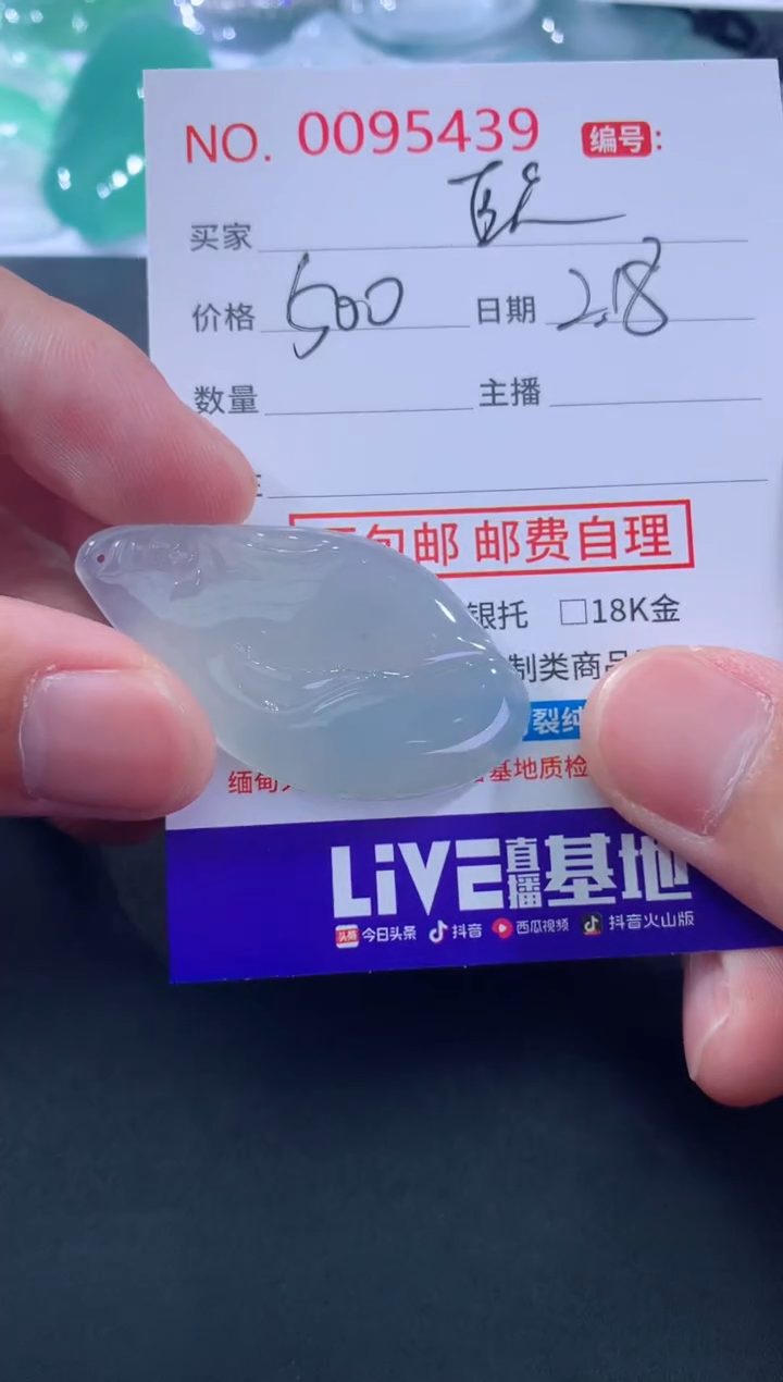 【闪购商品】翡翠颈饰未镶嵌欧