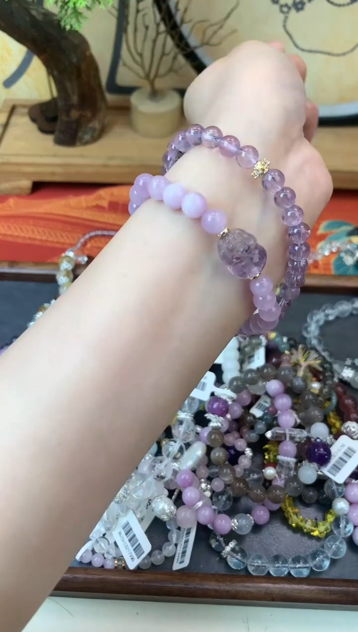 【闪购商品】锂辉石手串未镶嵌3022