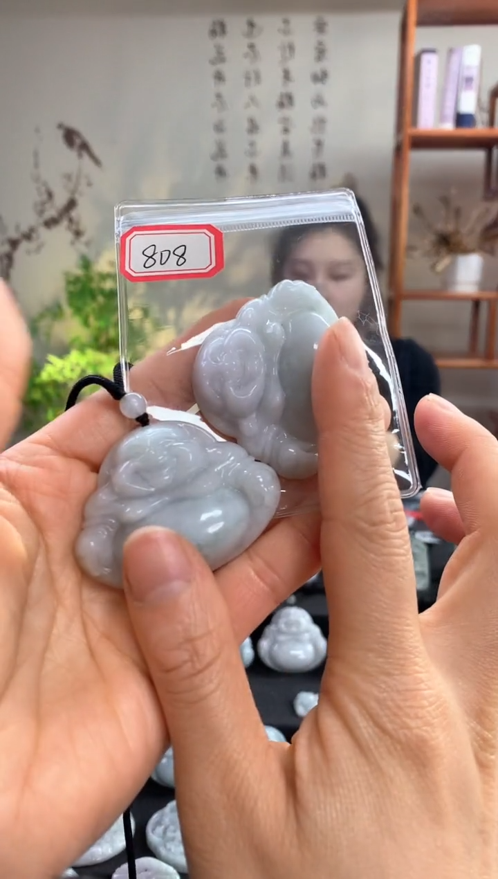 【闪购商品】翡翠颈饰未镶嵌佛公 808多样性发一件