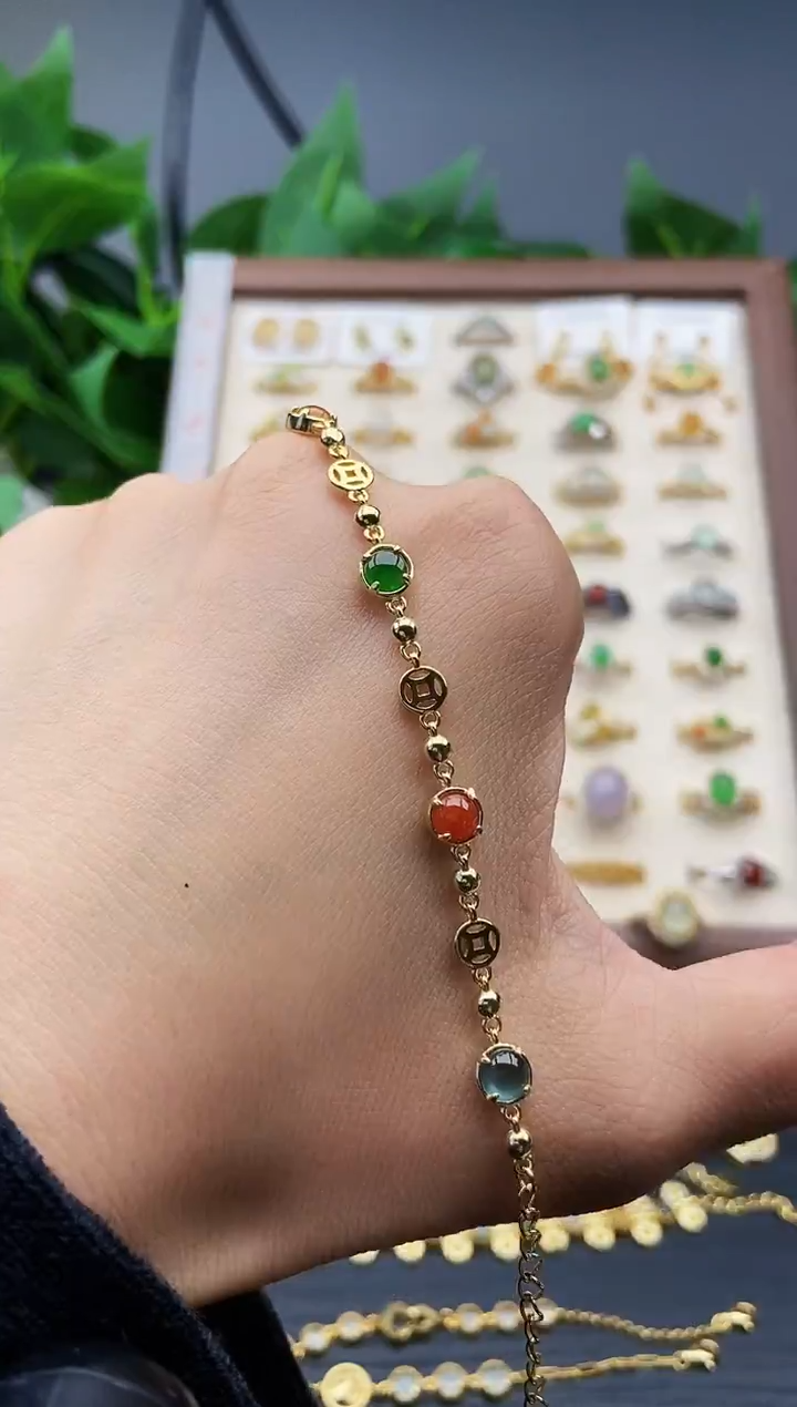 银S925镶嵌戒指翡翠12