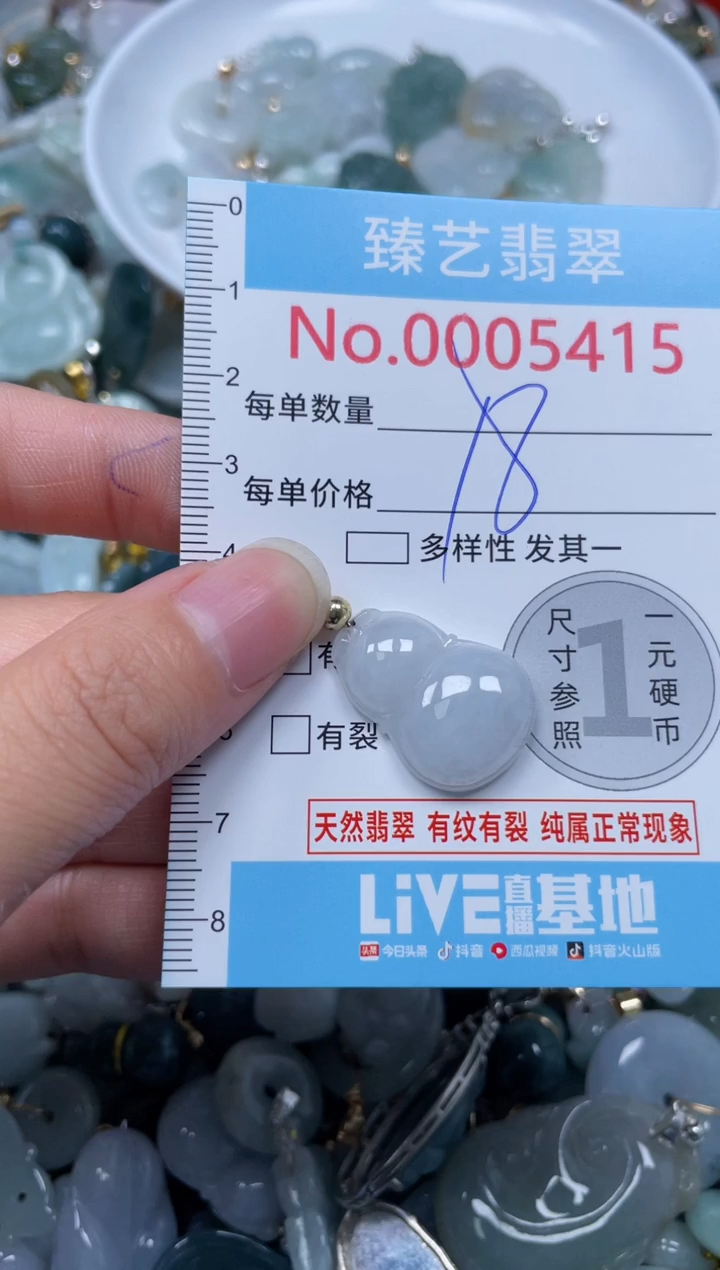 颈饰未镶嵌翡翠5415